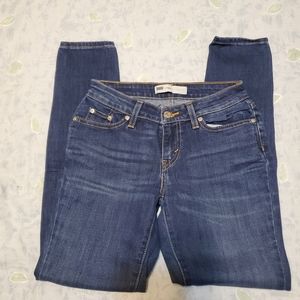 Levi's Blue jean leggings